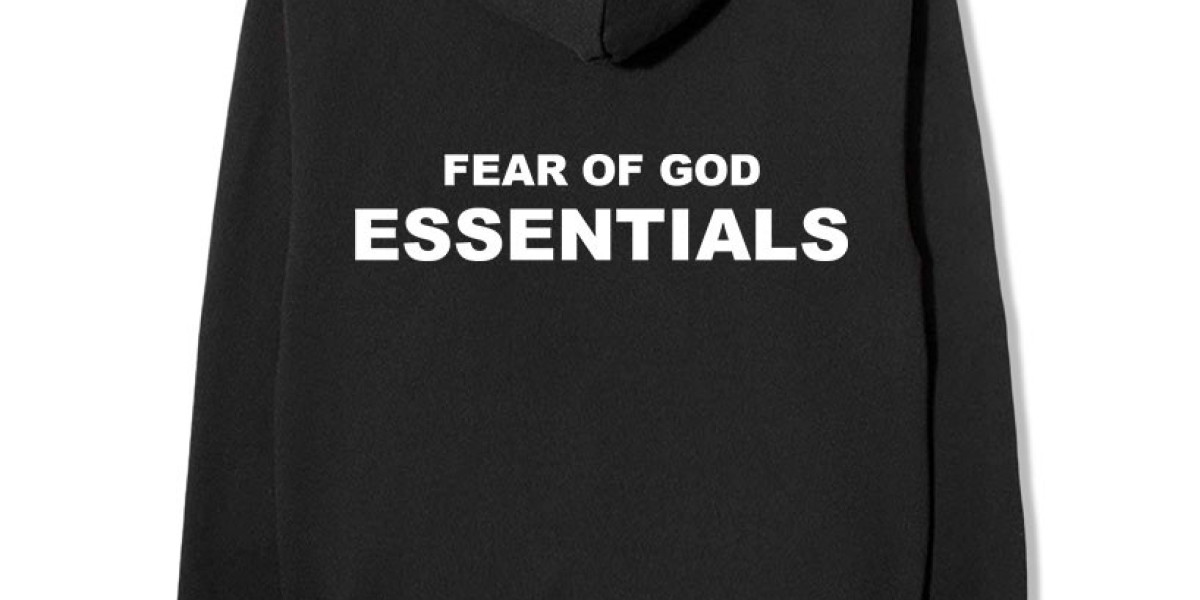 Black Essentials Hoodie as a Valentine Winter Staple