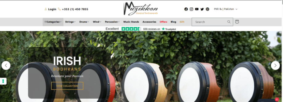 Muzikkon Musical Instruments Cover Image